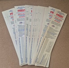 1978 Pepsi SuperStar Playing Card Complete Set (40 cards)