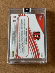 2020 Panini Instant TEE HIGGINS Clear Vision ROOKIE Memorabilia RC Material AUTO