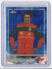 2022 Topps Chrome Formula 1 Sapphire — Carlos Sainz Scuderia Ferrari #30