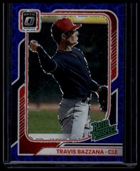 2026 Donruss #164 Travis Bazzana Optic Blue Velocity