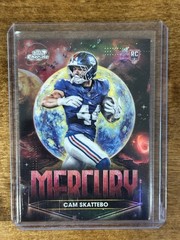 2025 Topps Cosmic Chrome Cam Skattebo (RC) Planetary Pursuit Venus SSP-Giants