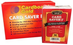 20,000 (10 cases) Card Saver I 1 Semi Rigid Sports Card Holders Graded Submits