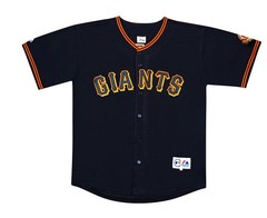 Tim Lincecum San Francisco Giants Alternate Black Jersey w/ Patch Men’s (L-XL)