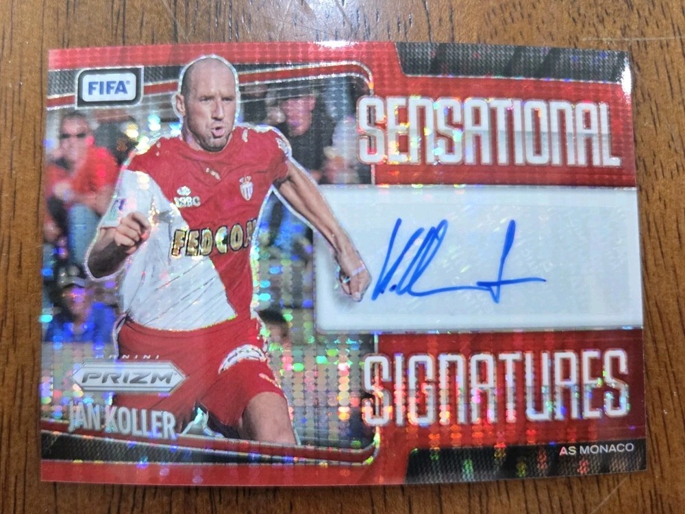 Panini 2025-26 Prizm FIFA Sensational Signatures Ian Kollér AS Monaco SS-IK Auto