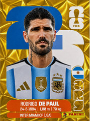 GOLD CRUMPLE Panini FIFA World Cup 2026 Stickers!!! Collect Them All