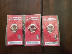 2004 Cardinals Players Pin Collection St. Louis Post-Dispatch