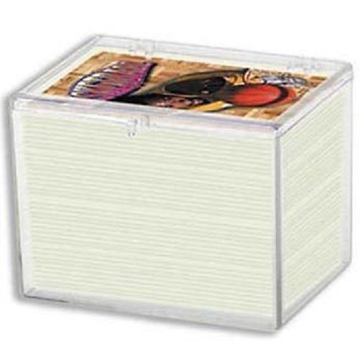 (5 Box Lot) Ultra Pro 150-Card Hinged Plastic Boxes Holders For Trading Cards