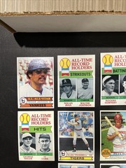 1979 Topps Baseball Complete Set 1-726 EX To NM Ozzie Smith RC Nolan Ryan Brett