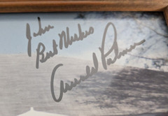 Arnold Palmer PGA Golf With Team Employees 8″x10″ Signed Original Photo 1993