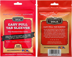 2-Mil Tabbed Sleeves for Card Saver 1 & Toploader – 10,000 Count