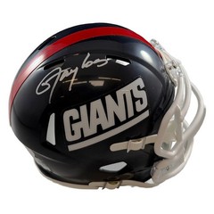 Lawrence Taylor autographed signed mini helmet NFL New York Giants JSA COA L.T.
