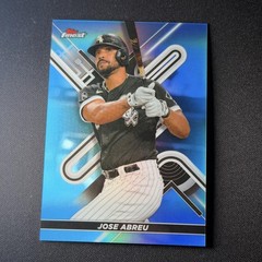 2022 Finest #44 Jose Abreu Sky Blue Refractors #/300