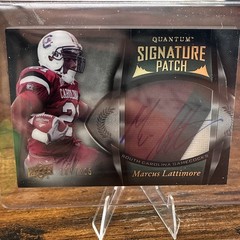 Upper Deck 2013 Quantum Football Marcus Lattimore Auto Sig Patch J34 /265 SC