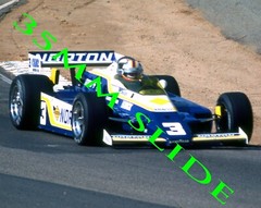 35MM ORIGINAL SLIDE – BOBBY UNSER 1981 #3 NORTON INDY CAR AT RIVERSIDE #V7T