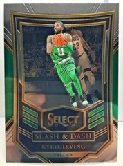 Kyrie Irving 2017-18 Panini Select Slash & Dash #SD-11 – Celtics – 2 per Case!!!