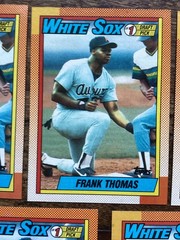 1990 Topps Frank Thomas Rookie Card Lot of 5 White Sox #414 1st Draft Pick NM