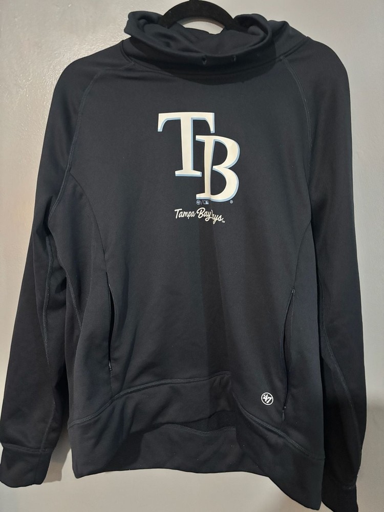 47 Brand Tampa Bay Rays Performance Pullover Hoodie Sweatshirt