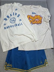 Lot of 3 UCLA Bruins Men’s T-Shirts Sizes XL And Shorts Under Armour Nile Jordan