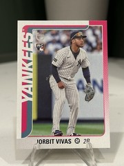2025 Topps Update Series – Jorbit Vivas #US258 Vintage Stock # /99 (RC)