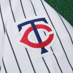 Kirby Puckett 1991 Minnesota Twins World Series Cooperstown Men’s Home Jersey