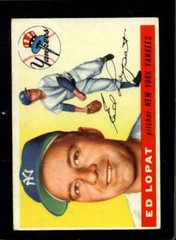 1955 TOPPS #109 ED LOPAT VG YANKEES *NY5937