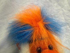 Vintage New York Liberty Rally Monkey Plush Official WNBA Licensed Original Logo