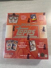 Factory Sealed 2026 Topps Official Collectors Kit *Baseball and Basketball*