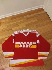 Viktor Belyakov CCCP Soviet Union Vintage 1988/89 Men’s Hockey Jersey NEW Size M