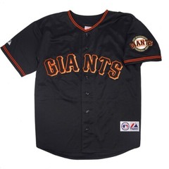 Barry Bonds San Francisco Giants Men’s Alternate Black Jersey w/ Team Patch