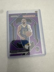 Panini Prizm Monopoly – Prizm Skills Stephen Curry No.PS8 Purple Wave Prizm