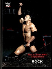 2016 Topps WWE The Rock Tribute – The Rock #17