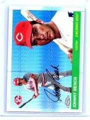 2025 Topps Chrome Platinum #454 Johnny Bench Prism Refractors