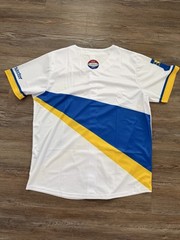 RARE Indiana Pacers SGA Baseball Jersey XL REMIX Ticketmaster Collab Limited Ed
