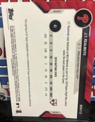 2021 Topps Now J.T. Realmuto#MN41D Autograph 10/10 On Card Auto