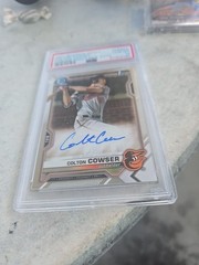 2021 Bowman Draft – Chrome Draft Pick Autographs Colton Cowser #CDA-CC (AU, RC)