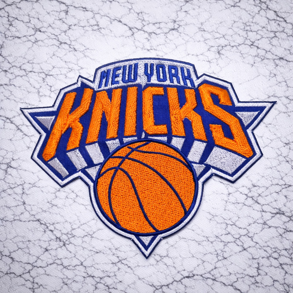 NEW YORK KNICKS LOGO NBA EMBROIDERED IRON ON PATCH 3″X3.5″ FREE SHIP & TRACKING