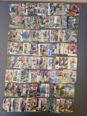 Lot of 200 CHARLIE BATCH Lions Football Cards – RCs, Base, Inserts, Parallels