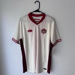 Nike Canada National Team 2024 Men’s Away Stadium White Jersey – (P35338)