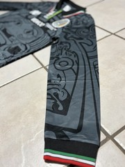 Mexico 1998 Retro Black Long Sleeve Jersey