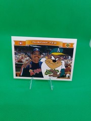 1991 Upper Deck Comic Ball 2 Promo Card Reggie Jackson “The National” 7/5/91