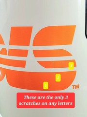 Whirley Tennessee Vols 64oz Travel Mug Orange And White (3 Scratches – No Straw)