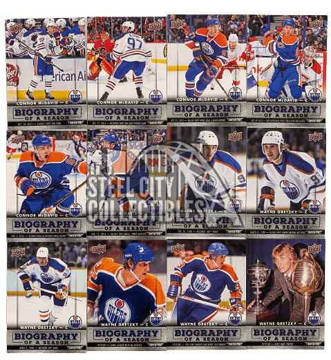 2015-16 Upper Deck Biography of a Season Series 2 Hockey Set