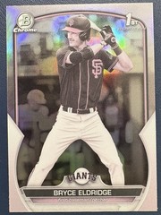 2023 Bowman Draft Bryce Eldridge Pearl Refractor SP Giants Rookie