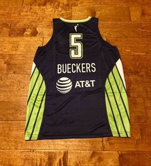 Paige Bueckers Dallas Wings Jersey Blue Adult Medium