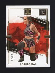 DAKOTA KAI 2023 Panini Impeccable #69 WWE Smack Down Gold #13/35