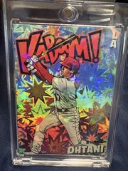 Cracked Ice Novelty Production of 2022 Panini Absolute Kaboom Shohei O **SALE**
