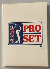 1990 Pro Set Senior PGA Tour Lee Trevino & Bob Tway Prototype Promo Cards