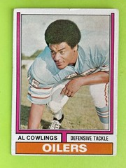 Al Cowlings 1974 Topps Football Card #501 – Houston Oilers Defensive Lineman