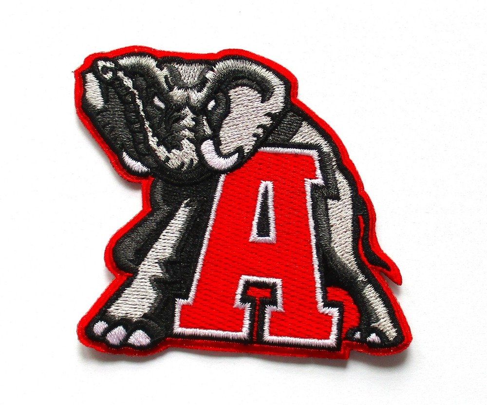 (1) LOT OF (1) ALABAMA CRIMSON TIDE FOOTBALL PATCHES TYPE C ITEM # 134