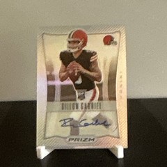 2025 Panini Prizm Dillon Gabriel Rookie Auto #RSI-DGL Silver Prizm Browns /149